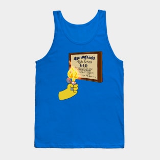 Homer Goes to College Tank Top